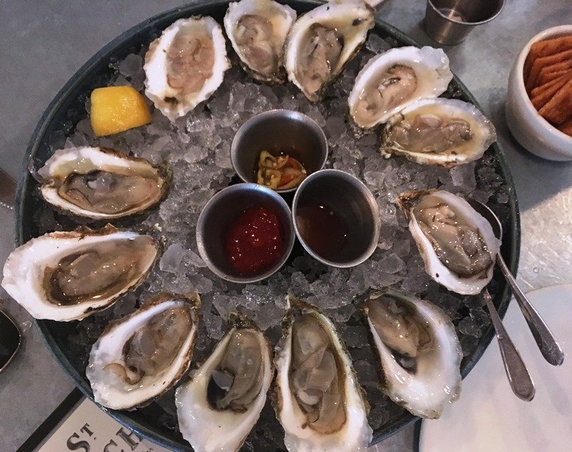 St. Roch Raleigh StRochOysterBar-OysterPlateOvh